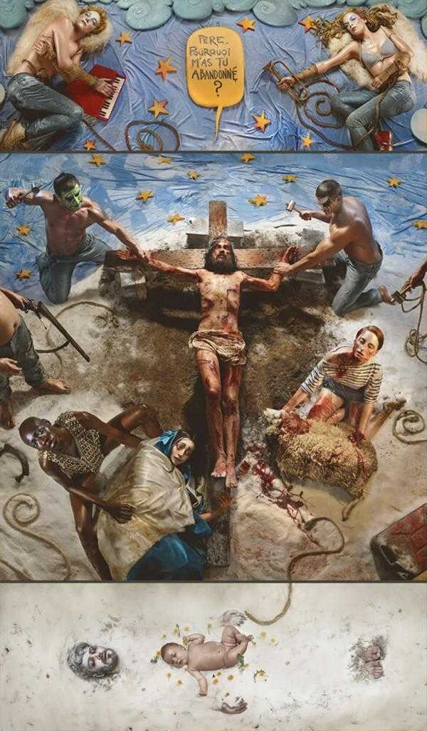 La Crucifixion, de la série Je Crie Vers Toi
